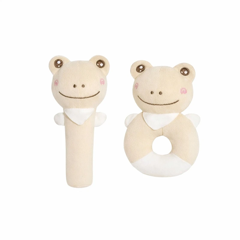 جغجغه مدل مچ بند وسوسیسی قورباغه بسته 2 عددی