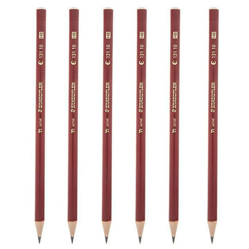  مداد مشکی استدلر مدل Camel کد 10 131 بسته 6 عددی 