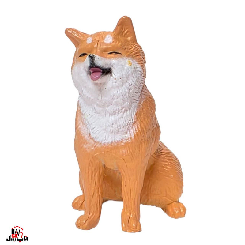فیگور ناب سل مدل سگ شیبا اینو کد 030 ارتفاع 5 سانتی متر