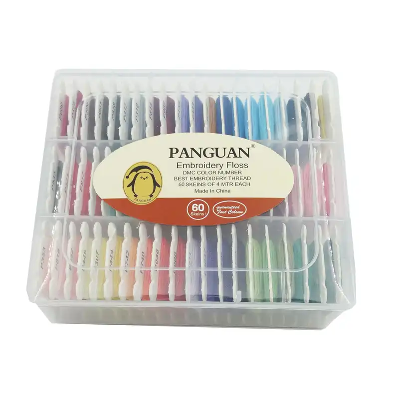 نخ گلدوزی پنگوئن مدل بوبین دار کد NPB60 بسته 60 عددی