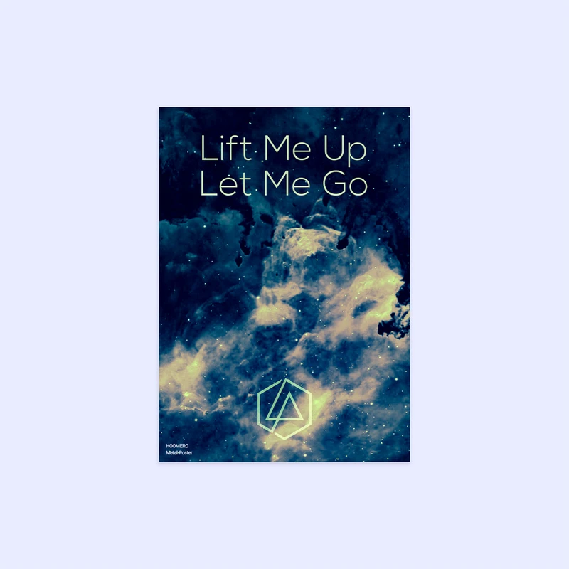 پوستر هومرو مدل فلزی طرح موسیقی Linkin Park کد PS1488