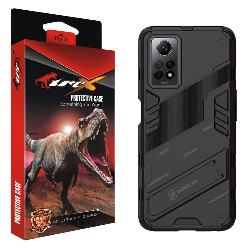 کاور تی رکس مدل BIBERCAS مناسب برای گوشی موبایل شیائومی Redmi Note 12 Pro 4G / Redmi Note 11 Pro