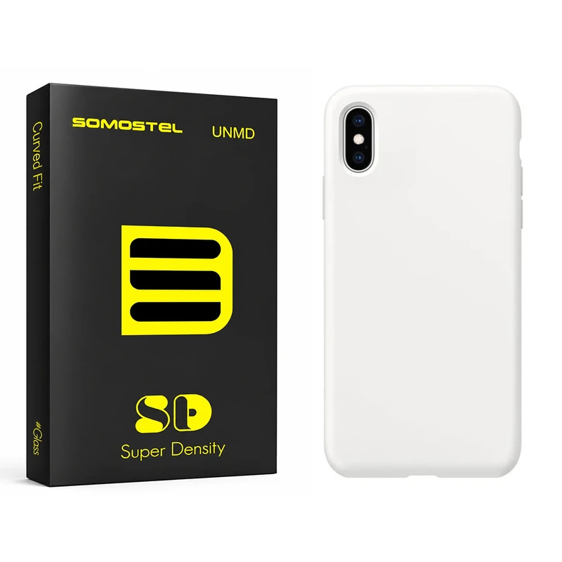 کاور سوماستل مدل silicone مناسب برای گوشی موبایل اپل iPhone X/XS