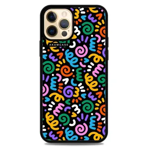 AKAM AMC-WA12PRO-DOODLE13 Cover For Apple iPhone 12 Pro