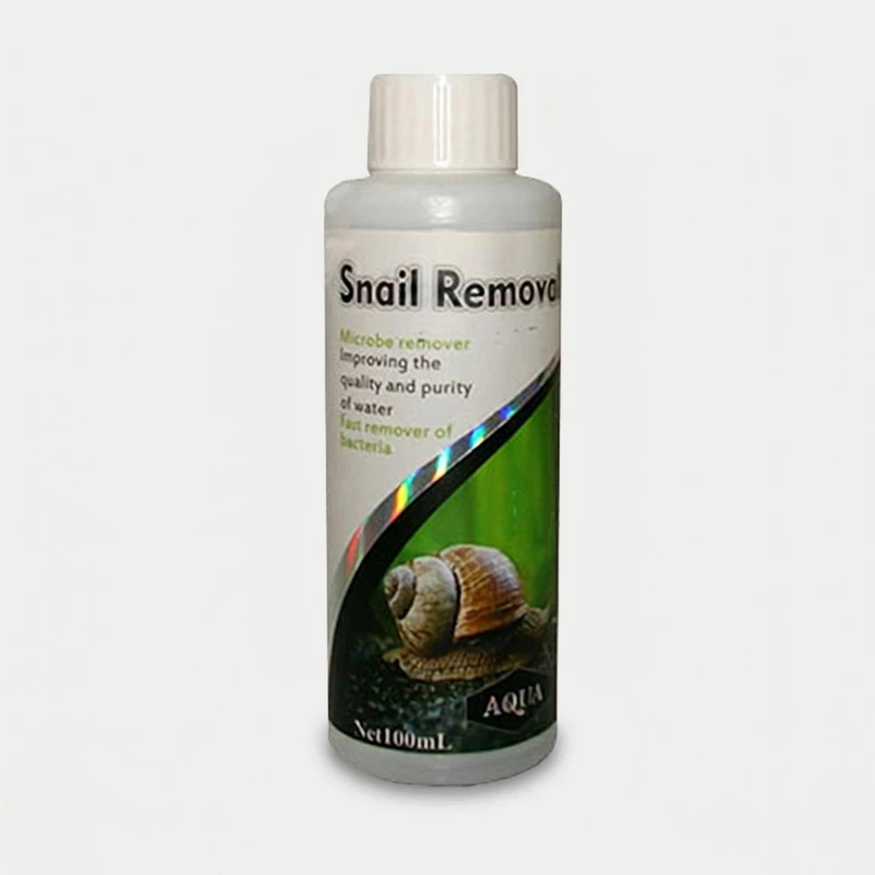داروی ضد حلزون آبزیان آکوا مدل Snail Removal حجم 100 میلی لیتر