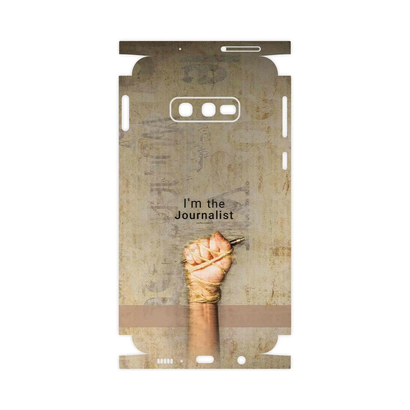 برچسب پوششی ماهوت مدل Journalist-FullSkin مناسب برای گوشی موبایل سامسونگ Galaxy S10e