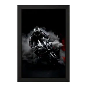 تابلو خندالو مدل موتورسوار و موتور سیکلت کد F2686