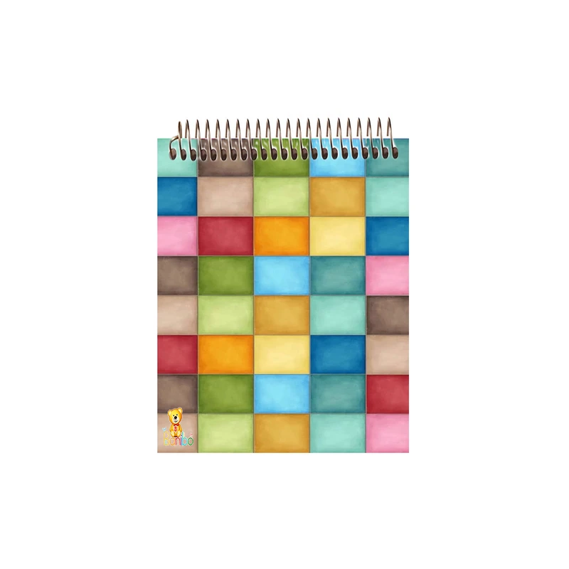 دفتر نقاشی 50 برگ بانیبو مدل  رنگی کد 814