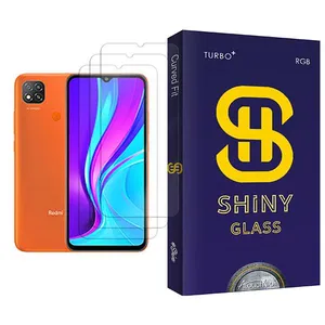 Atouchbo Shiny Glass MIX003 Screen Protector For Xiaomi Redmi 9 (India) Pack Of 3