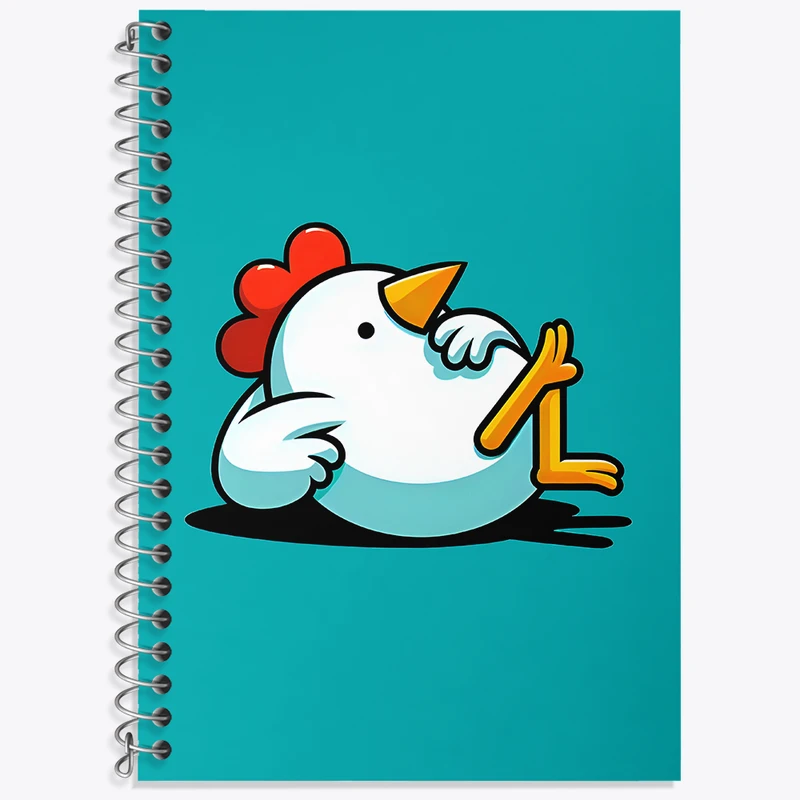 دفتر لغت 50 برگ خندالو طرح خروس بامزه کد N5390