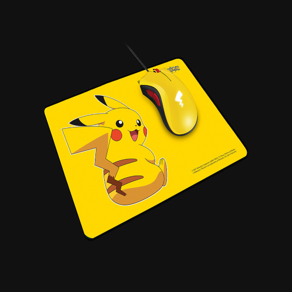 ماوس گیمینگ ریزر مدل Deathadder به همراه ماوس پد مدل Pikachu 3