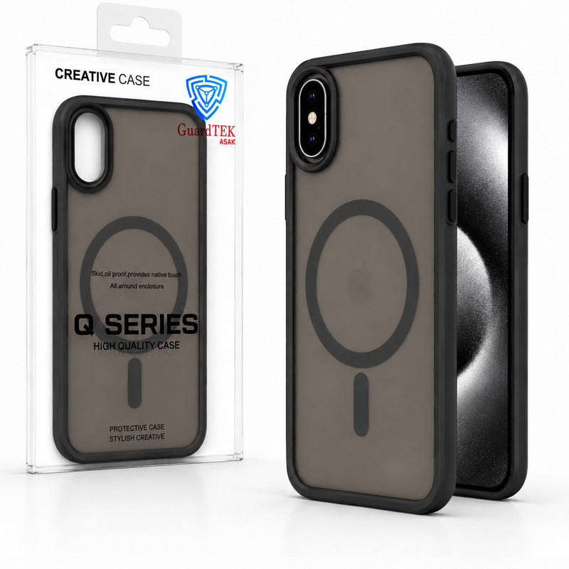 کاور گاردتک اساک مدل QMag مناسب برای گوشی موبایل اپل iPhone X/XS