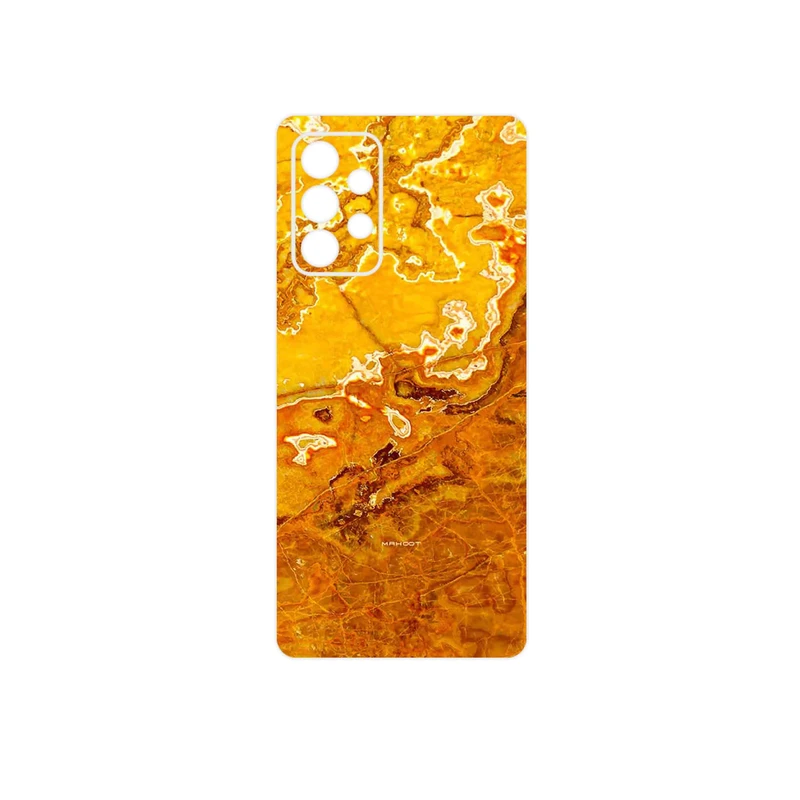 برچسب پوششی ماهوت مدل Gold Marble مناسب برای گوشی موبایل سامسونگ Galaxy A53 5G