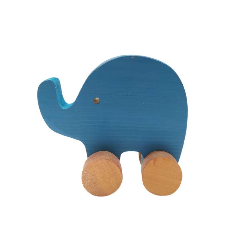 اسباب بازی چوبی مدل فیل