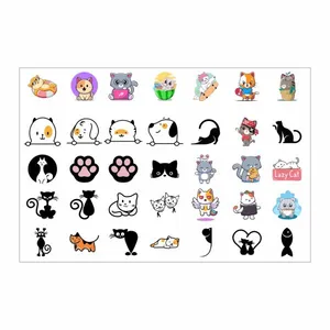 برچسب لنز  ناخن مدل ML008
