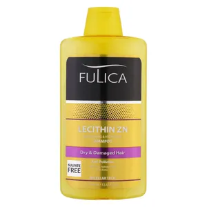 شامپو مو فولیکا مدل LECITHIN ZN مناسب موهای خشک و آسیب دیده حجم 400 میلی لیتر
