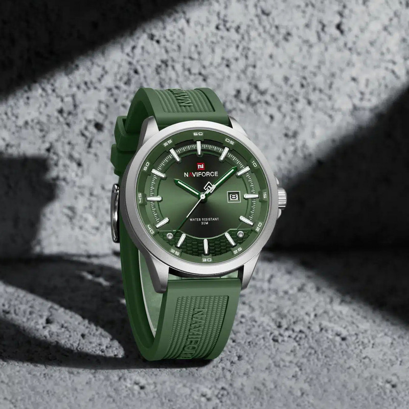 ساعت مچی عقربه‌ای مردانه کوارتز نیوی فورس مدل تقویمدار کد NF9248