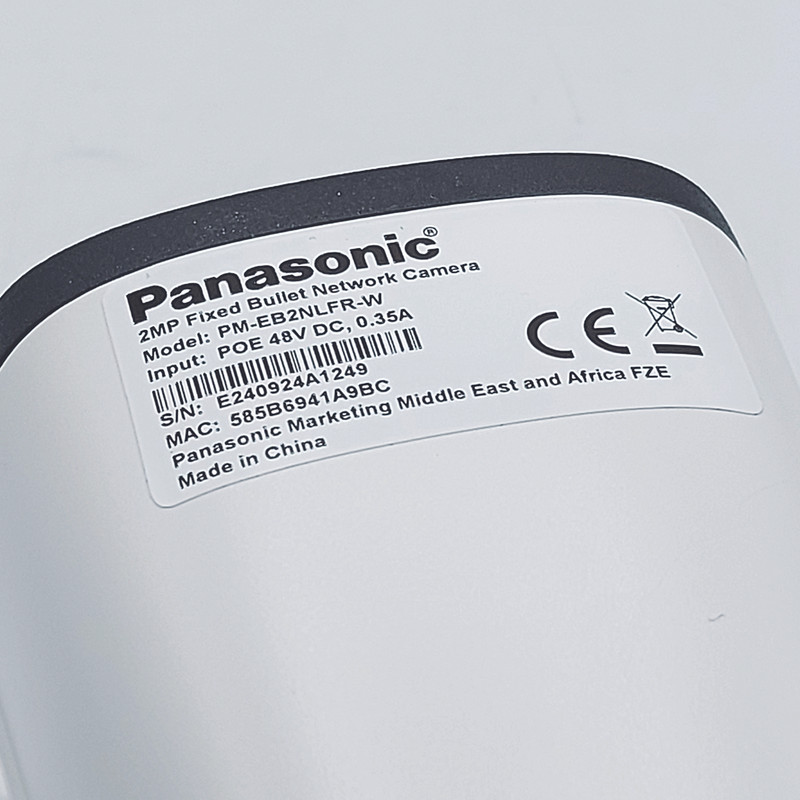 دوربین مداربسته تحت شبکه پاناسونیک مدل PM-EB2NLFR-W