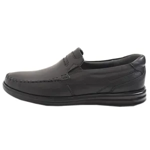 کفش روزمره مردانه پوشاک چرم مغان خز مدل 4644