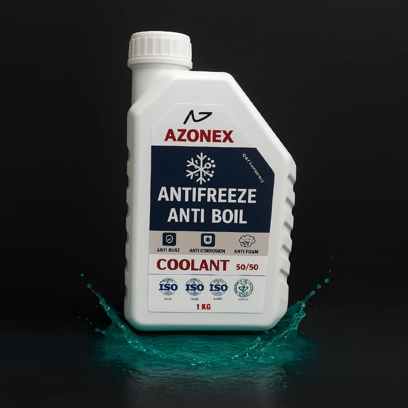 عکس شماره 10 : ضدیخ و ضدجوش 50 به 50 آزونکس مدل coolant حجم لیتر