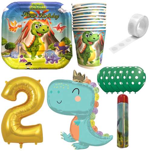 مجموعه 30 عددی تم تولد مستر تم طرح دایناسور کد 2