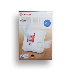 كيسه جاروبرقى بوش  مدل GALL كد 17003048 مناسب براى جاروبرقى هاى بوش و زيمنس بسته چهار عددى