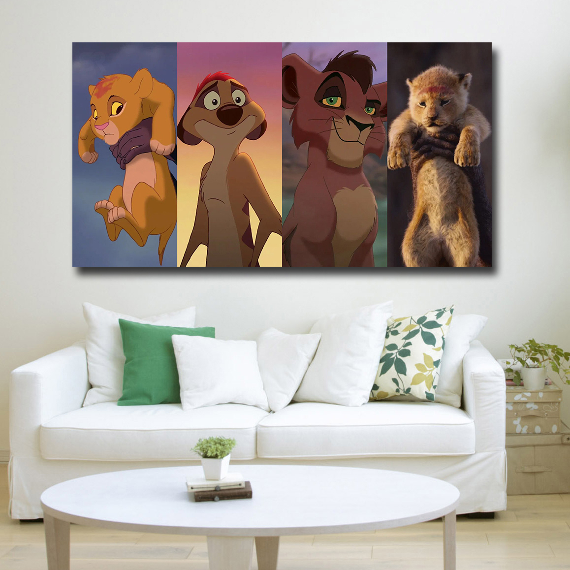 تابلو شاسی کودک مدل شیر شاه کد 10