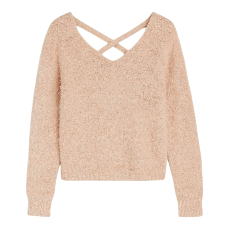 پلیور یقه هفت زنانه مدل 1822