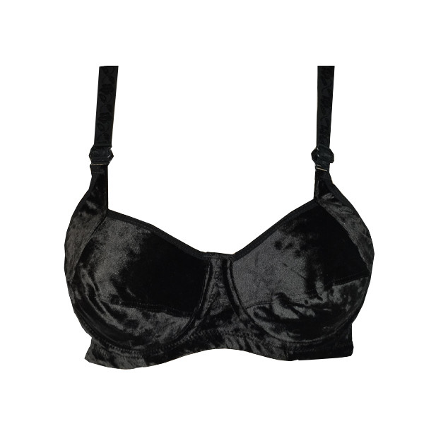 ست شورت و سوتین زنانه مدل مخمل کد 088