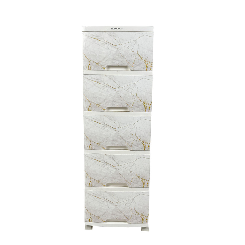 فایل کشویی رزگلد مدل  5 کشو XL مرمریت R586