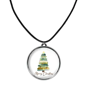 گردنبند خندالو مدل کریسمس Christmas کد 2215022153
