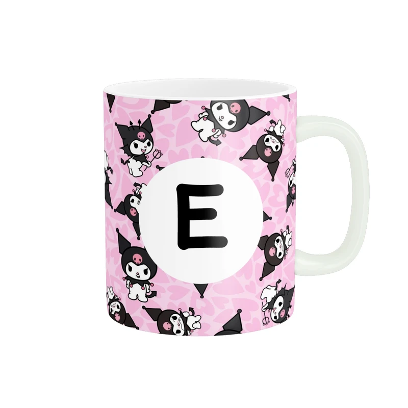 ماگ پاد آفرین مدل اسم شخصی فانتزی طرح اول اسم حرف E کد p11490