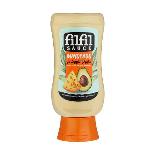 سس مایونز آووکادو با چربی کاهش یافته فیلفیل - 300 گرم