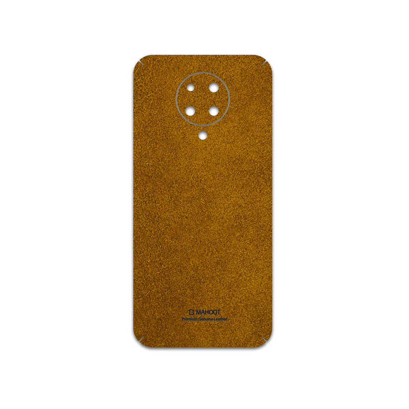 برچسب پوششی ماهوت مدل Brown-Chamois-Leather مناسب برای گوشی موبایل شیائومی Poco F2 Pro