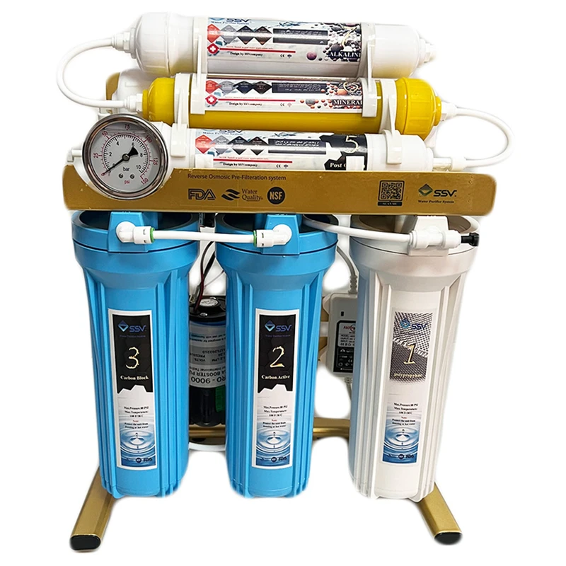 دستگاه تصفیه کننده آب اس اس وی مدل GoldenBlue x700