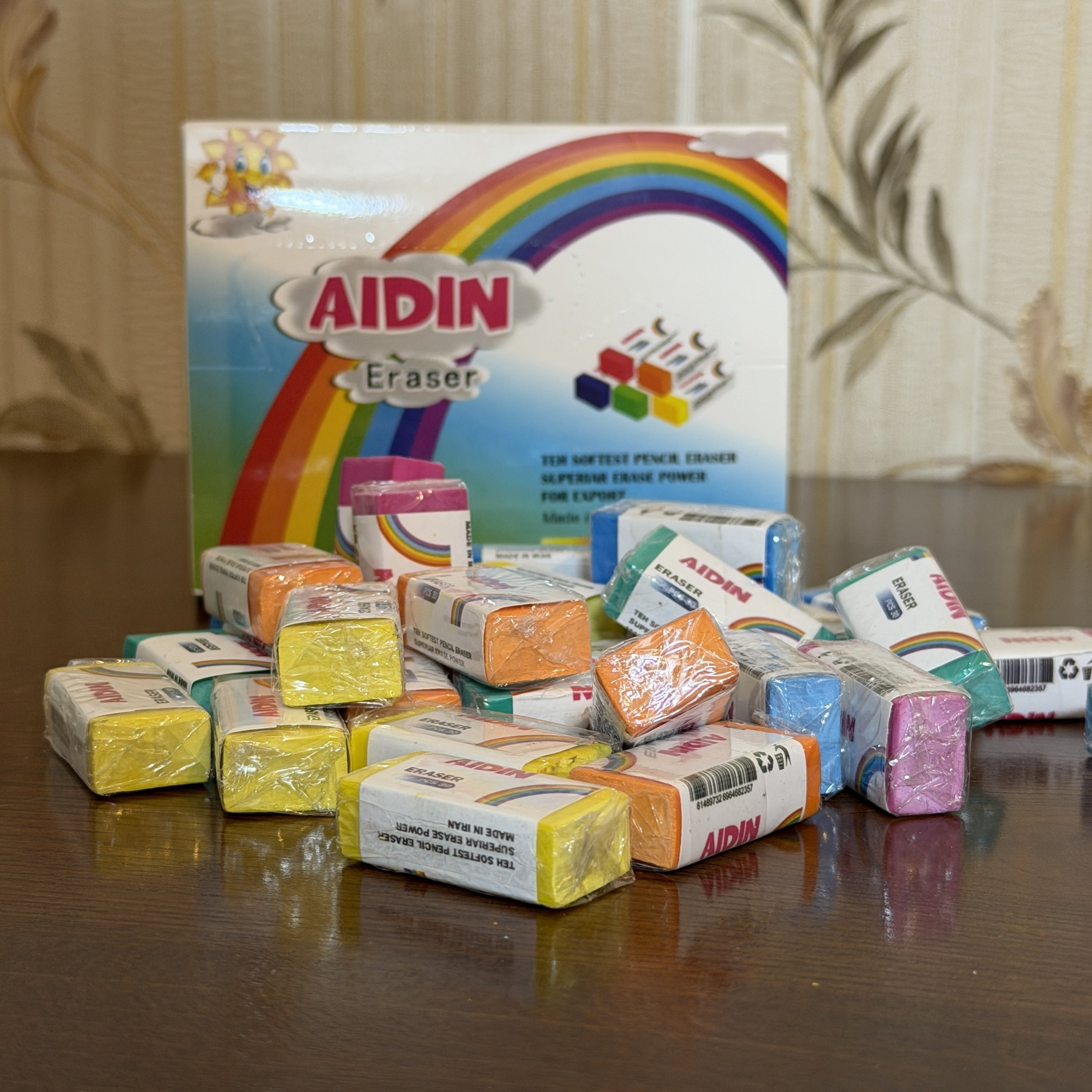 پاک کن آیدین مدل PS-30 بسته 12 عددی پاک کن آیدین مدل PS-30 بسته 12 عددی