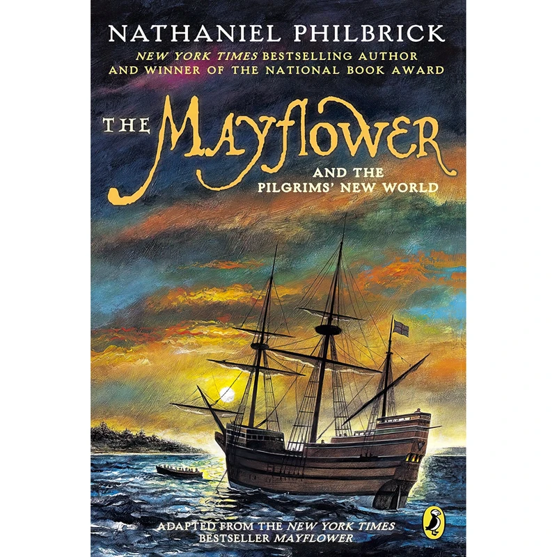 کتاب The Mayflower and the Pilgrims, New World اثر Nathaniel Philbrick انتشارات Puffin Books