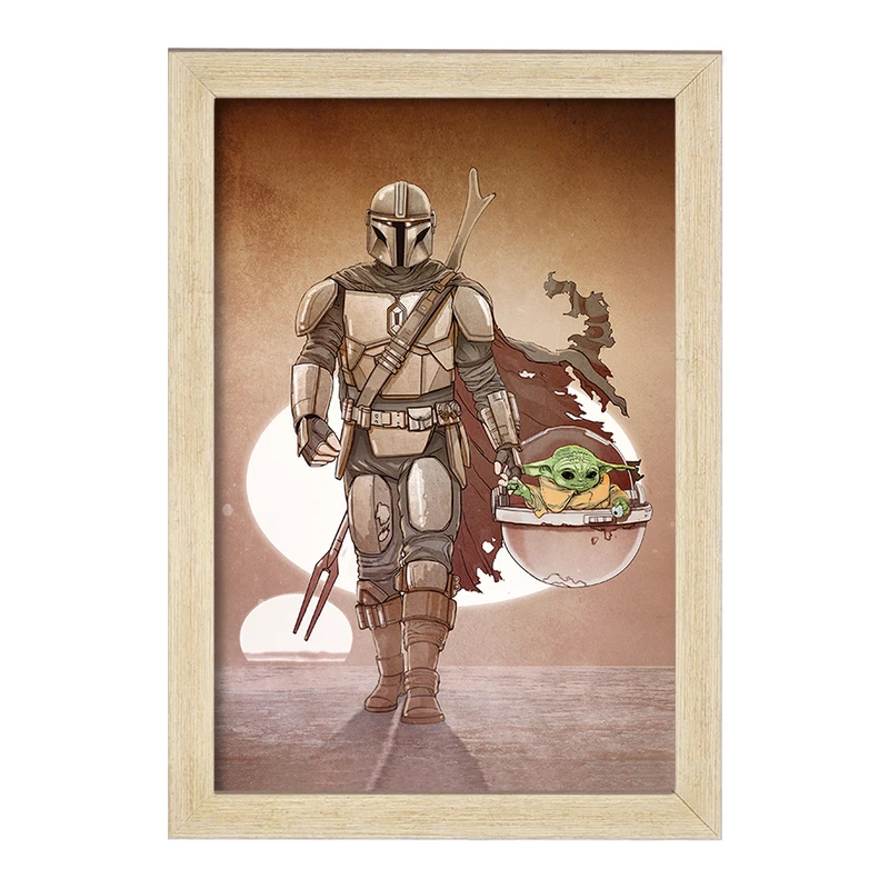 تابلو خندالو مدل جنگ ستارگان (Star Wars) کد F1985