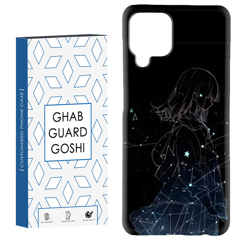 کاور قاب گارد گوشی طرح دخترانه کد Dimo-383 مناسب برای گوشی موبایل سامسونگ Galaxy A12 / Galaxy M12