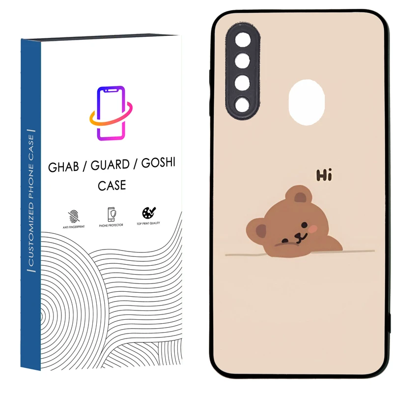 کاور قاب گارد گوشی طرح دخترانه کد 104 - TPU مناسب برای گوشی موبایل سامسونگ Galaxy A20S