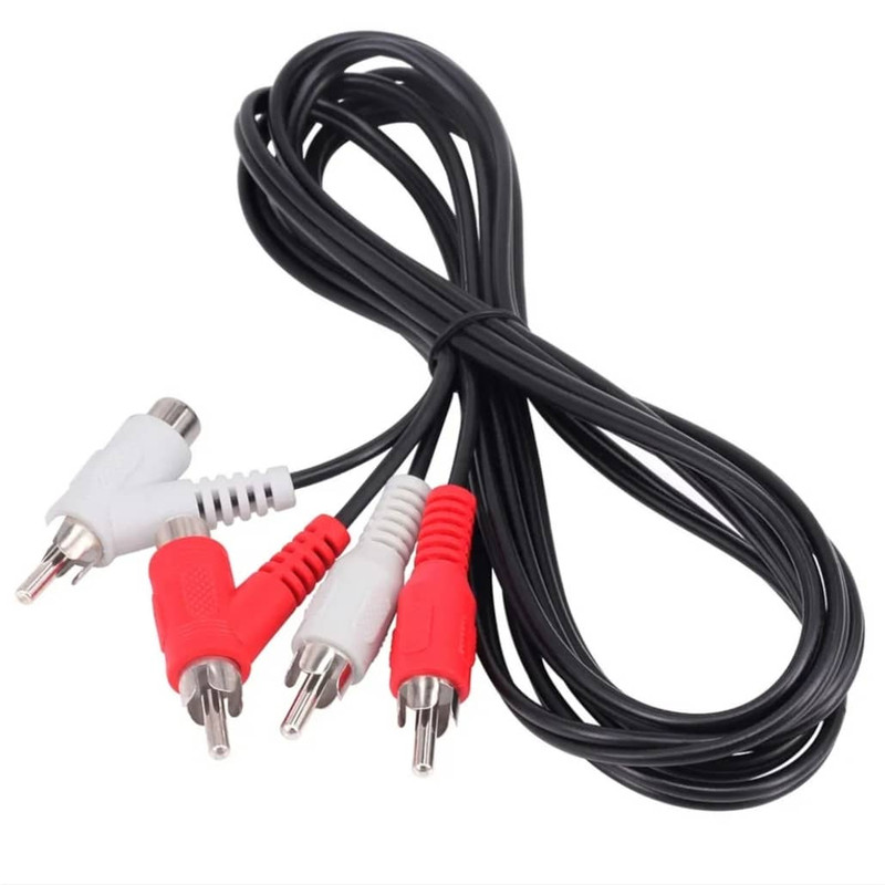  کابل تبدیل صدا 2 به 2 مدل av 2-2 طول 1.5 متر
