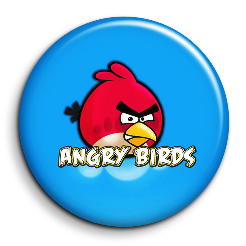مگنت گالری باجو طرح پرندگان خشمگین کد Angry birds 88