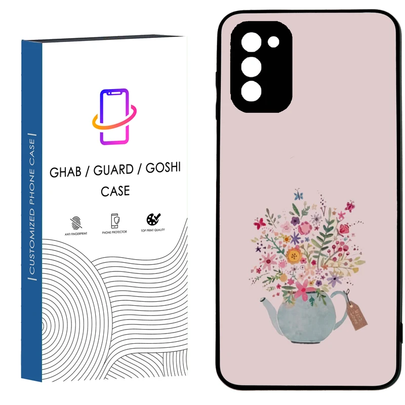 کاور قاب گارد گوشی طرح دخترانه کد 24 - TPU مناسب برای گوشی موبایل سامسونگ Galaxy A03S