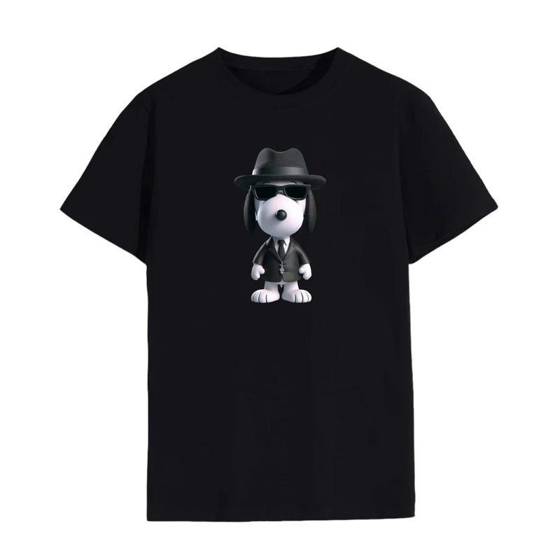 تی شرت لانگ آستین کوتاه زنانه مدل اسنوپی کد 41