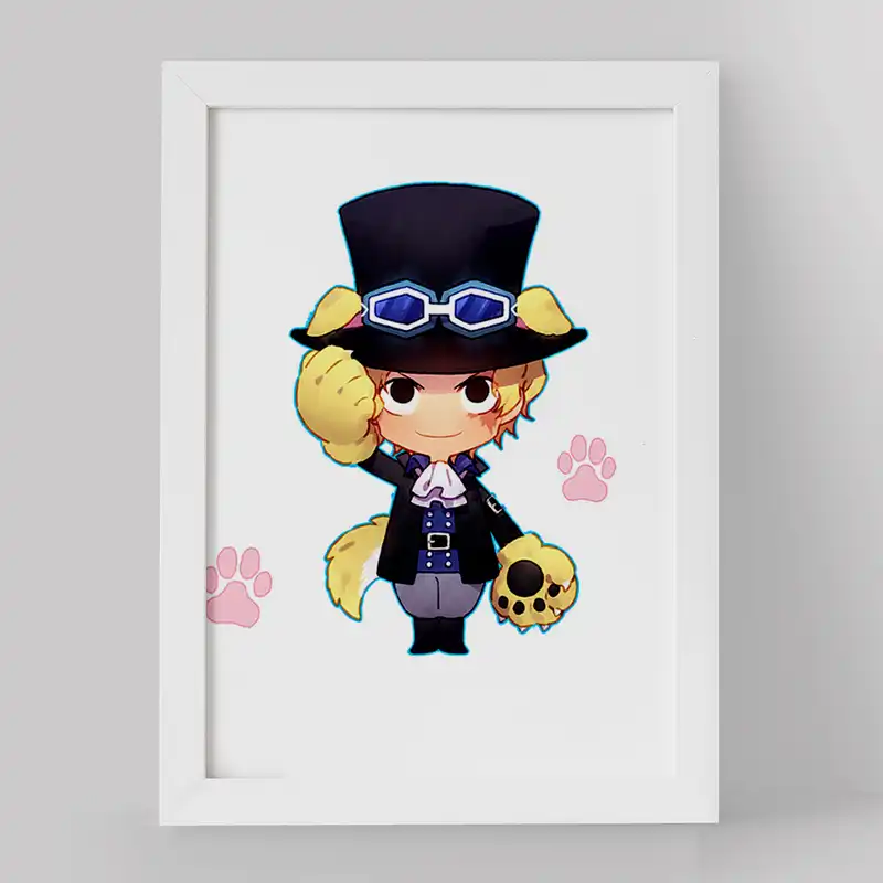 تابلو خندالو مدل سابو انیمه وان پیس One Piece کد 17251