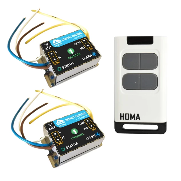 ریموت کنترل 2 کانال مجزا مدل NC2