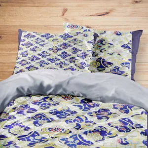 سرویس روتختی مدوپد طرح خاتم مدل mod00458 یک نفره 4 تکه