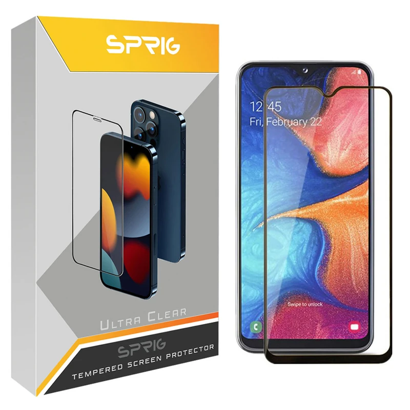 محافظ صفحه نمایش اسپریگ مدل FLSP مناسب برای گوشی موبایل سامسونگ Galaxy A20s