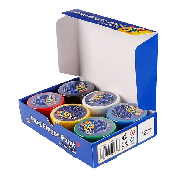 رنگ انگشتی پارس کد 0349 بسته 6 عددی