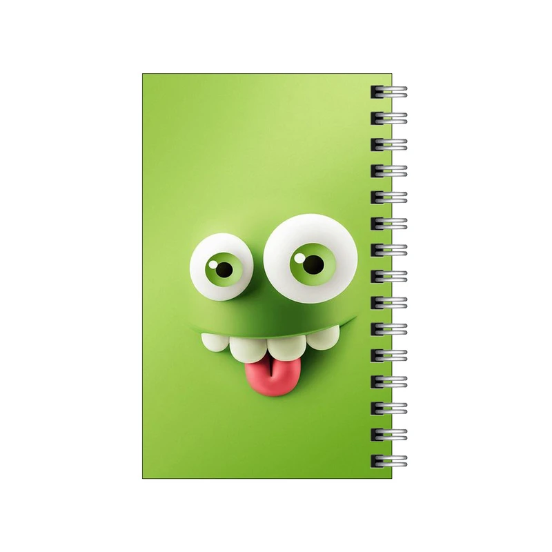 دفترچه یادداشت مدل to do list طرح دیو زبون دراز کد 0793232